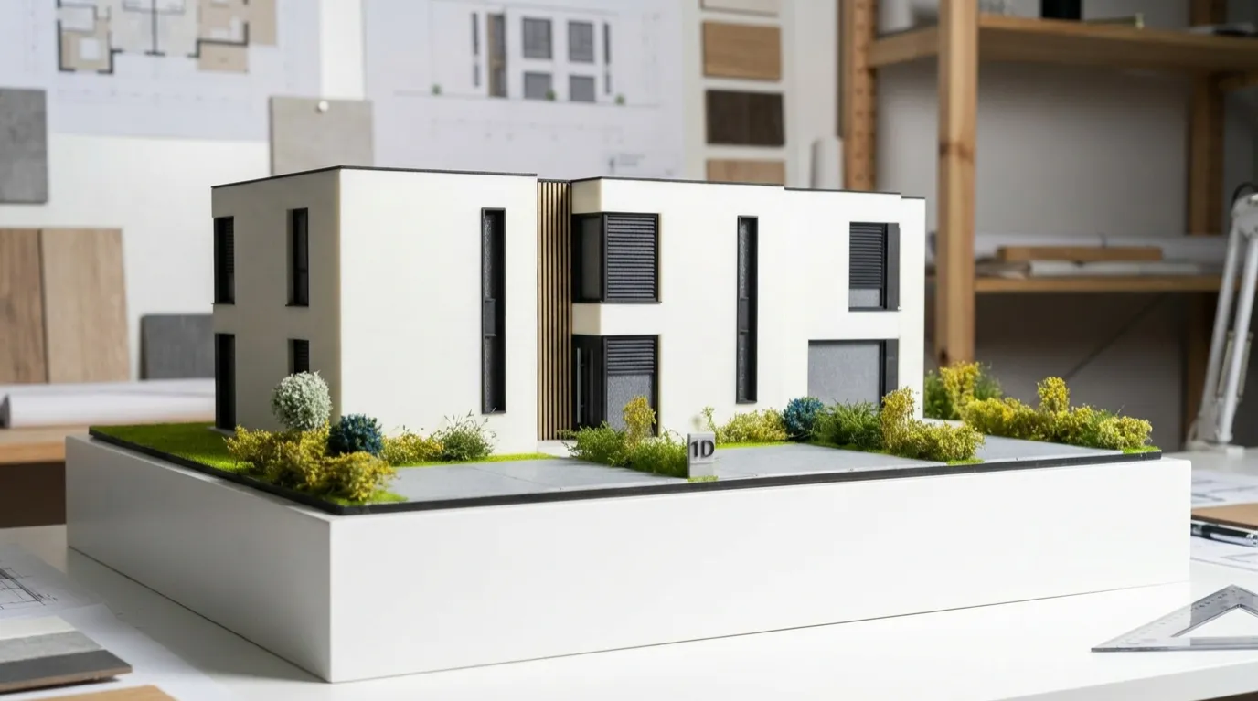 Makieta architektoniczna — druk 3D i modelowanie